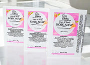 Kojie Soap with turmeric and carrots.